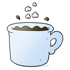 cartoon coffee cup