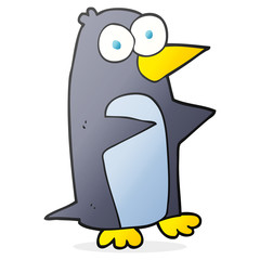 cartoon penguin