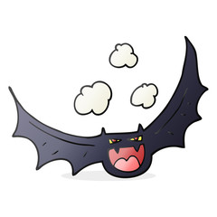 cartoon halloween bat