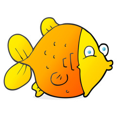 cartoon funny fish