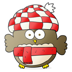 cartoon cute owl