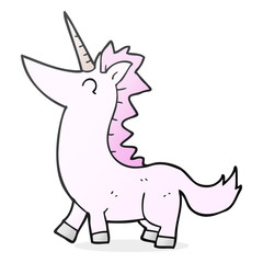 cartoon unicorn