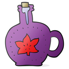 cartoon maple syrup