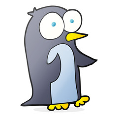 cartoon penguin