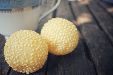 Sesame dessert chinese food