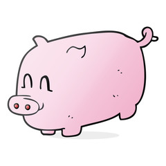 cartoon pig
