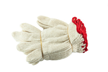 Cotton white gloves