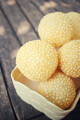 Sesame dessert chinese food