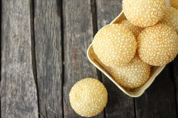 Sesame dessert chinese food