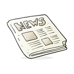 cartoon newspaper