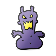 cartoon little alien