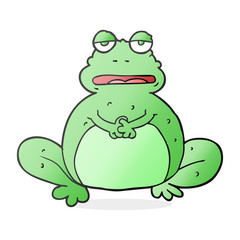 cartoon frog