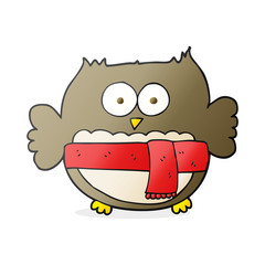 cartoon cute owl