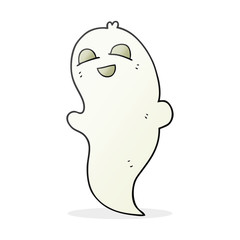 cartoon halloween ghost