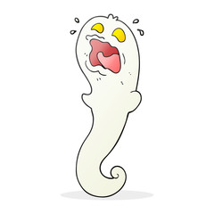 cartoon halloween ghost