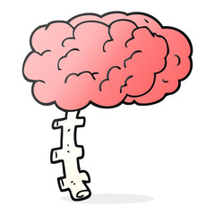 cartoon brain