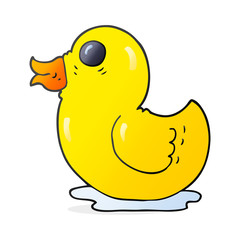 cartoon rubber duck