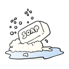 cartoon bar of soap