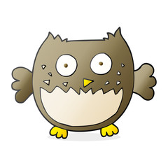 cartoon owl