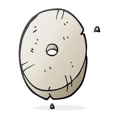 cartoon stone number zero