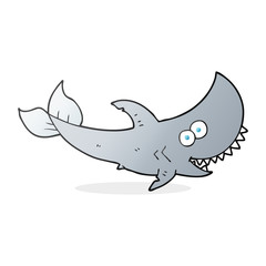 cartoon shark