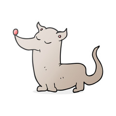 cartoon little dog