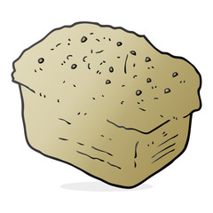 cartoon bread