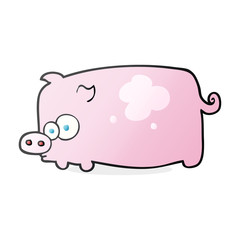 cartoon pig