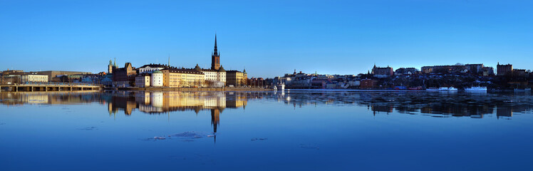Fototapeta na wymiar View over Stockholm, Sweden