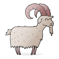 cartoon goat