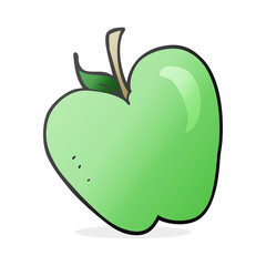 cartoon apple