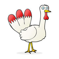 cartoon turkey
