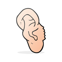 cartoon ear