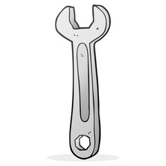 cartoon spanner