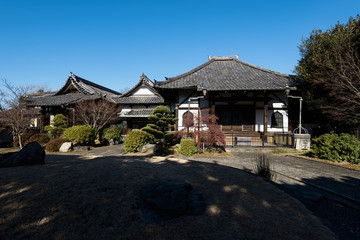 Fototapeta na wymiar Enmei-ji Temple in Yanaka, Tokyo - Japan.