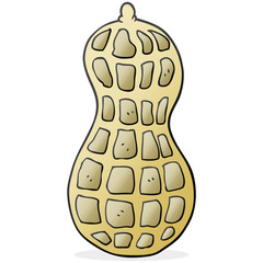 cartoon peanut