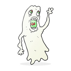 cartoon ghost