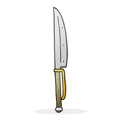 cartoon knife