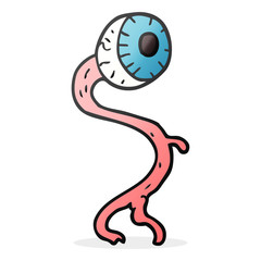 gross cartoon eyeball