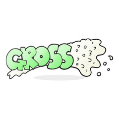 gross cartoon