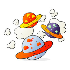 cartoon planets