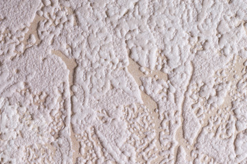 plastered wall, foam on paper - texture