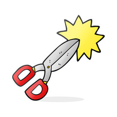 cartoon scissors