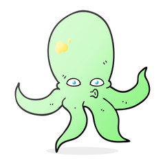 cartoon octopus