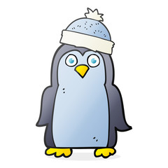 cartoon penguin