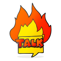 cartoon talk symbol