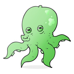 cartoon octopus