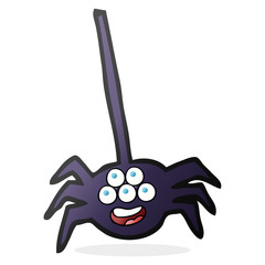 cartoon halloween spider