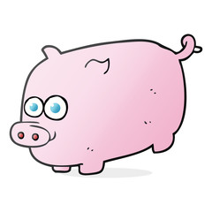 cartoon pig