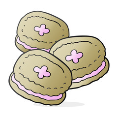 cartoon biscuits